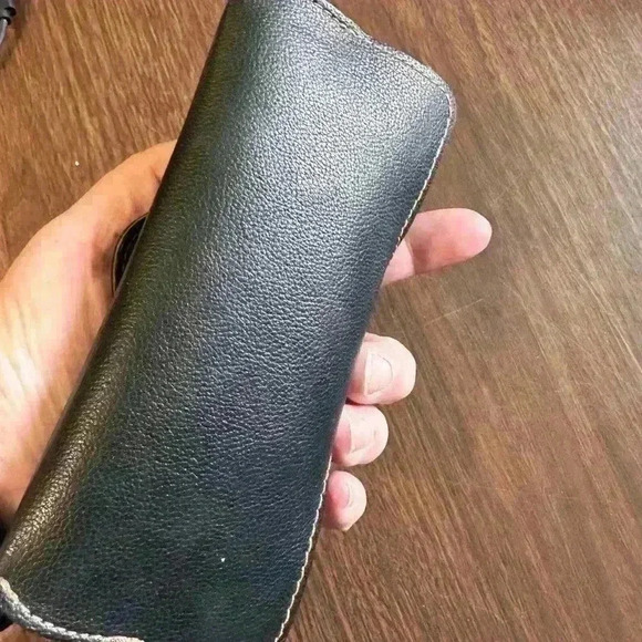 Colossein Sunglasses. Clear Face. Pink Arms And Pink Reflective Lenses. Case - Picture 8 of 10